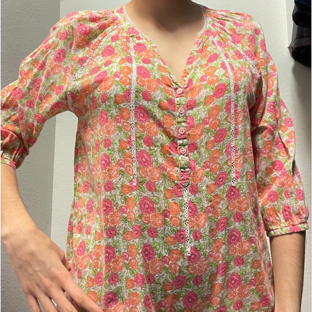 Flower blouse